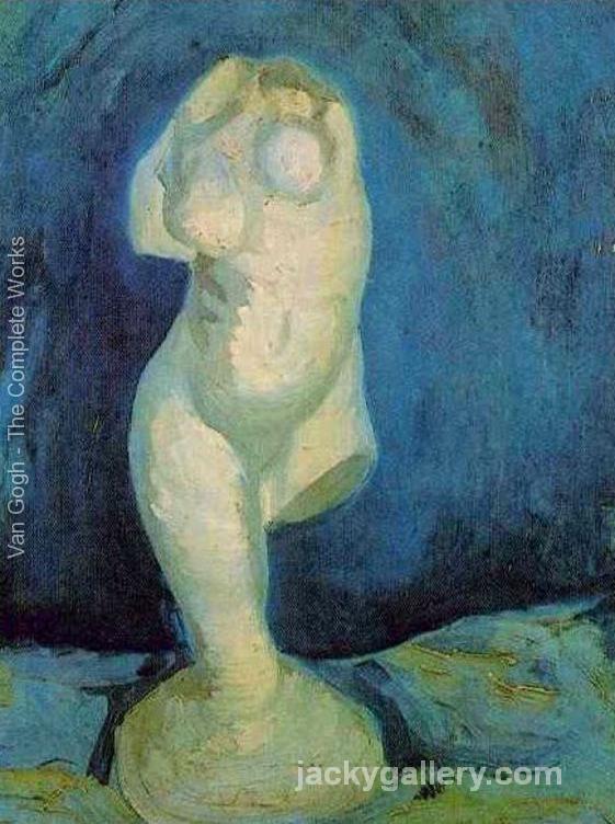 Plaster Statuette Of A Female Torso II, Van Gogh painting - Click Image to Close